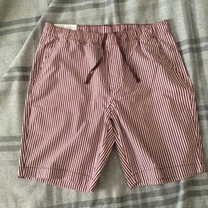 NWT Uniqlo Striped Casual Shorts